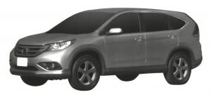 Honda CR-V Patent Drawings 2012 года